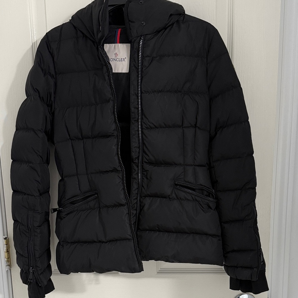 Moncler Women's Classic Black Puffer Jacket